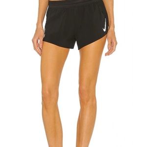 Nike Women’s Aeroswift running shorts, black sizeM